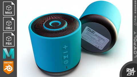 Bluetooth Speaker 3D Vol.1