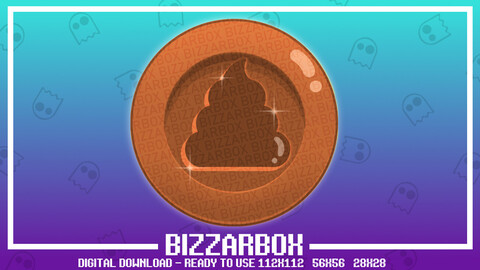 Twitch Channel Point Emote: Poop Coin