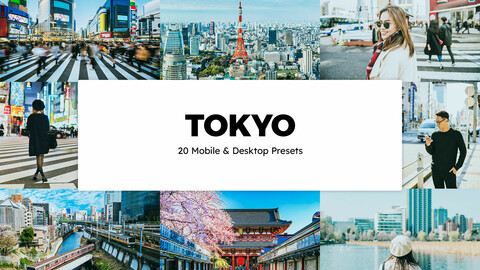 20 Tokyo LUTs and Lightroom Presets