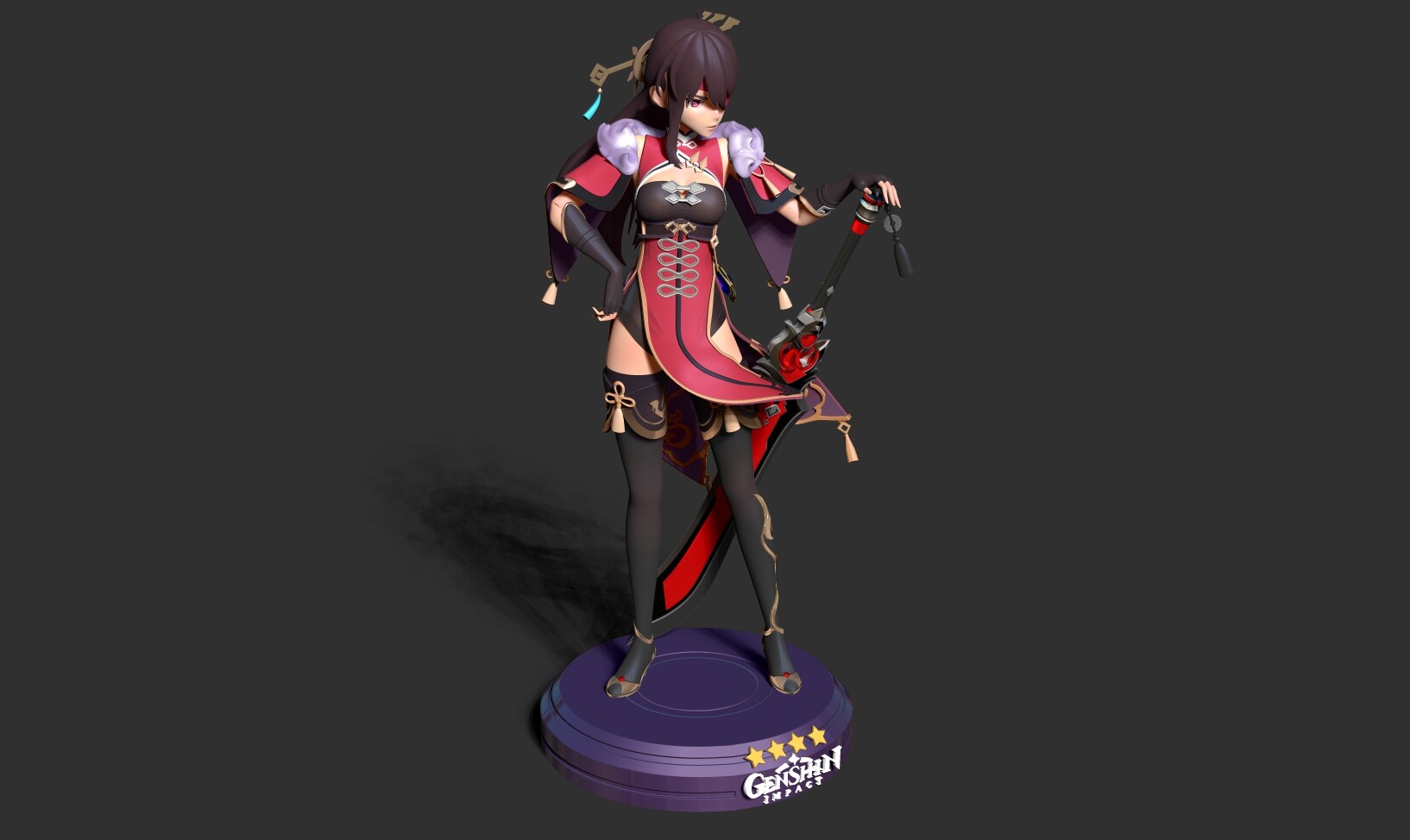 genshin beidou figure