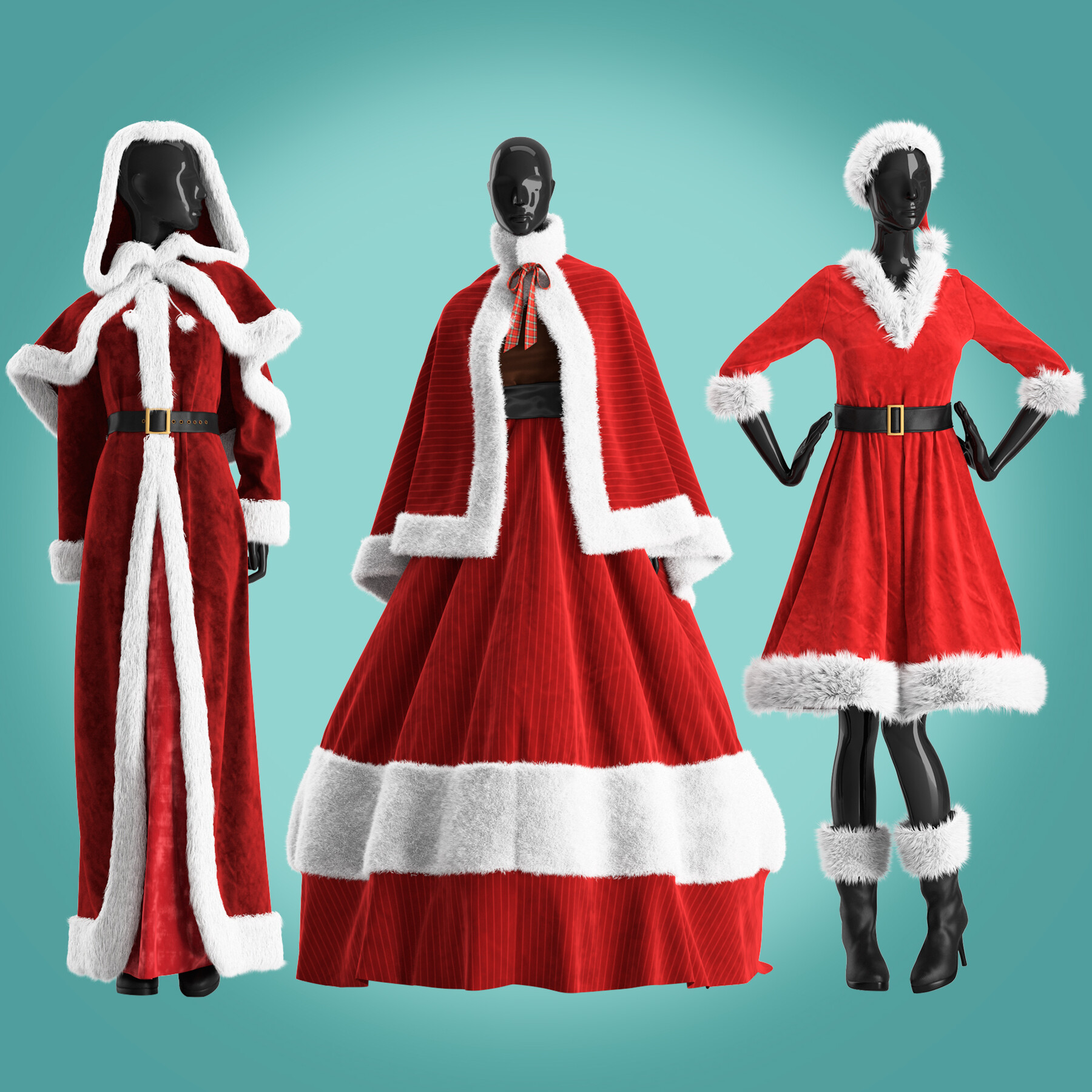 christmas gown womens