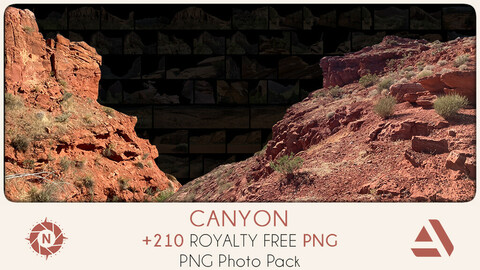 PNG Photo Pack: Canyon