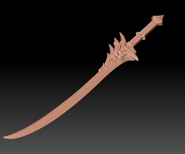 ArtStation - Crissaegrim - Castlevania Lords of Shadow 2 3D Print Model ...