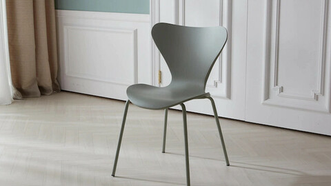 Creamy Round Chair