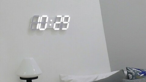 2 Big Plus 3D LED Wall Clocks