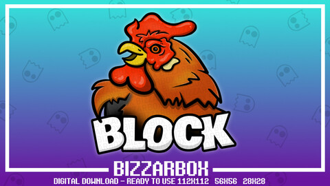 Twitch Emote: Cock Block Rooster