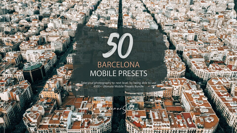 50 Barcelona Mobile Presets Pack