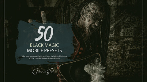 50 Black Magic Mobile Presets Pack
