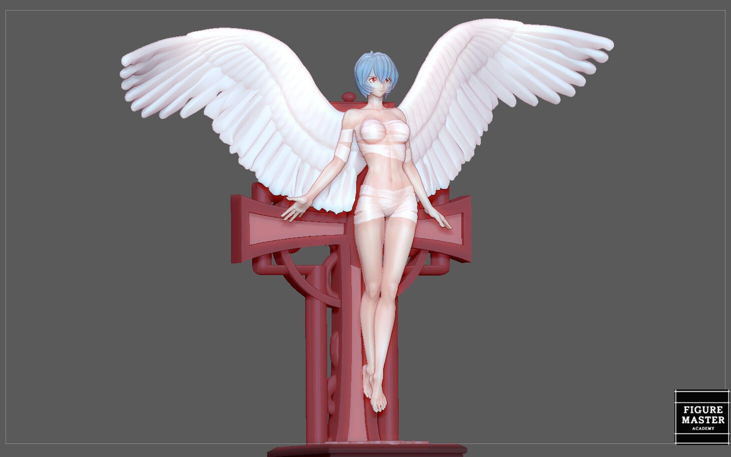 ArtStation - REI AYANAMI ANGEL EVANGELION SEXY GIRL STATUE CUTE PRETTY ANIME  CHARACTER 3D PRINT | Resources