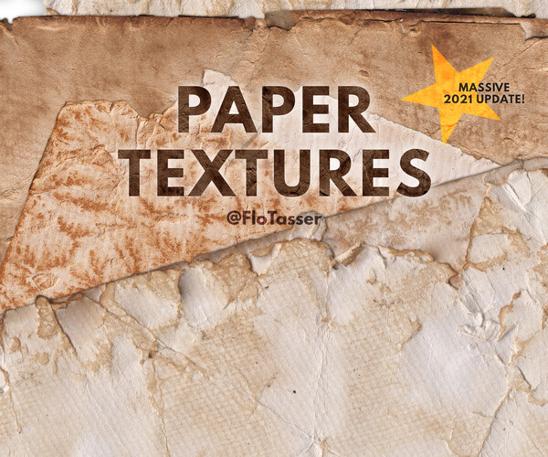 ArtStation Paper Textures for Drawing, Painting, Illustration and