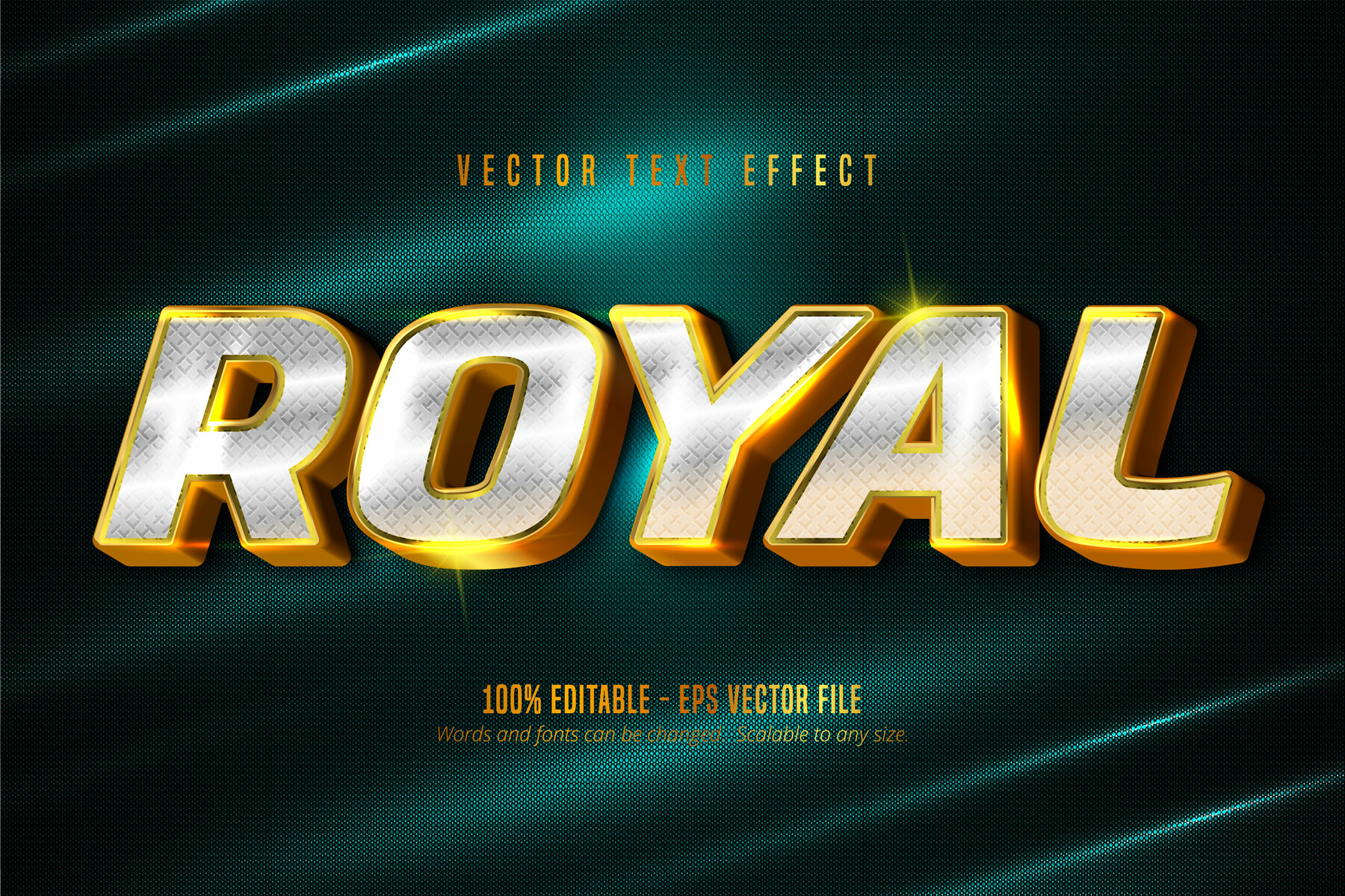 Royal text Style.