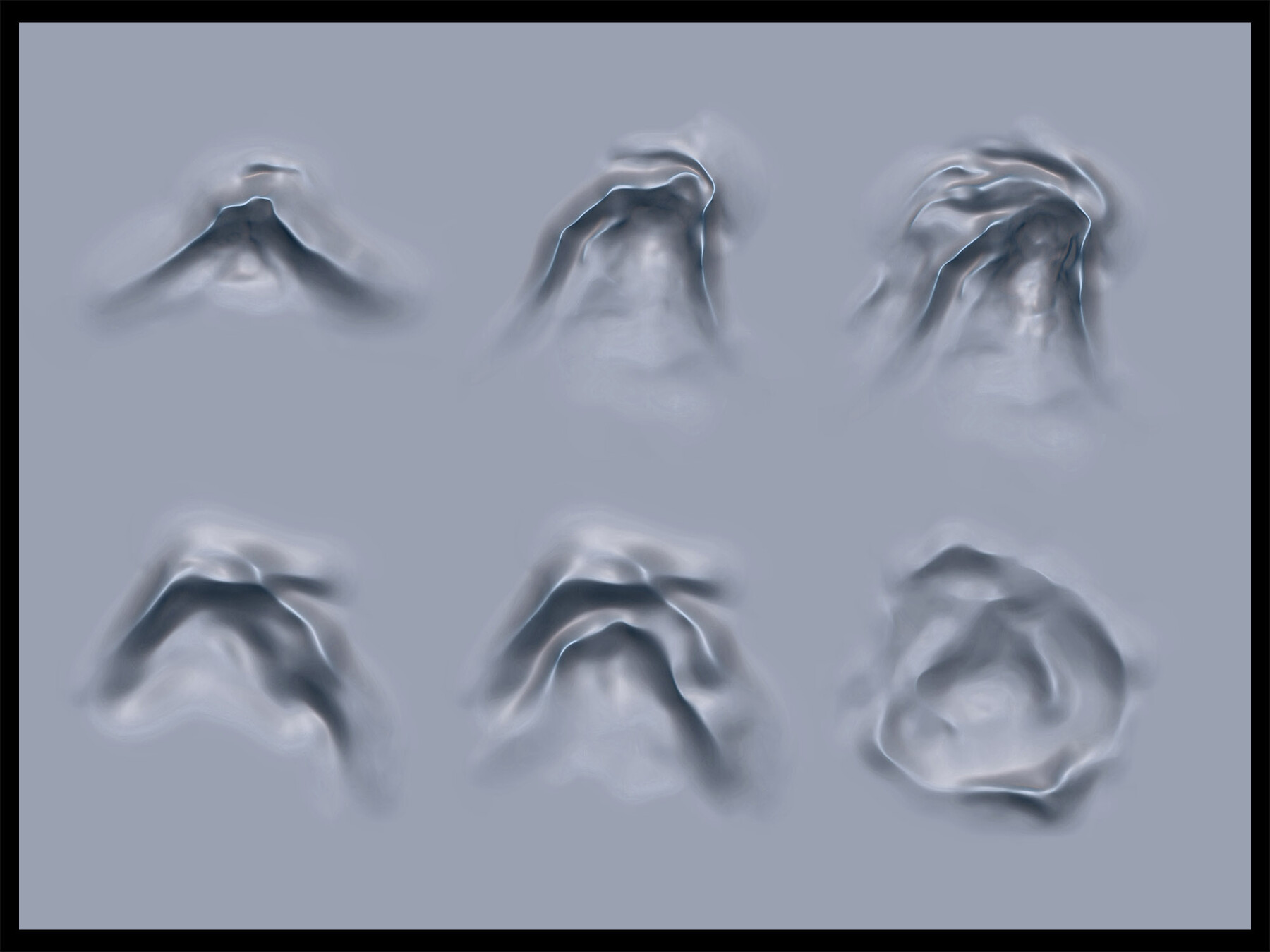 ArtStation Metal Dents Part 2 Brushes for Zbrush (2019+) Brushes