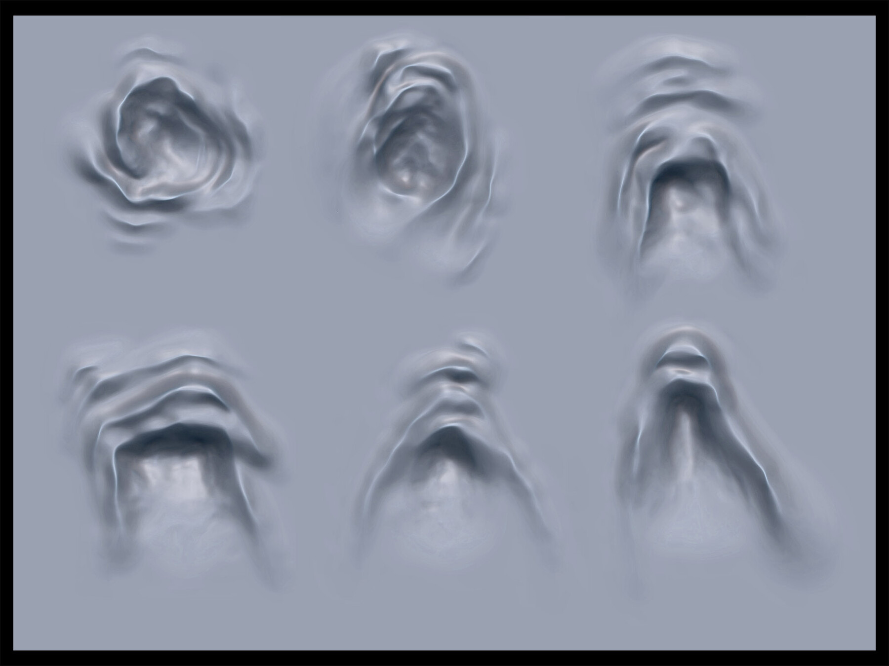 ArtStation Metal Dents Part 2 Brushes for Zbrush (2019+) Brushes