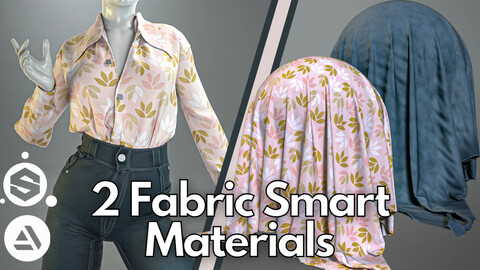 2 Fabric smart material : Oversized outfit