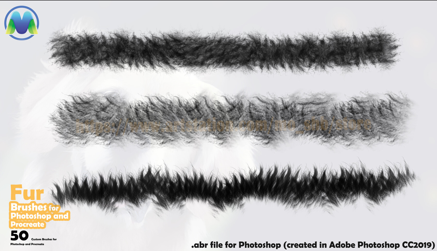 photoshop fur brush download