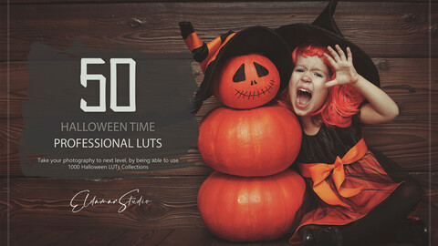 50 Halloween Time LUTs and Presets Pack