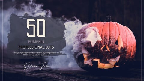 50 Pumpkin LUTs and Presets Pack