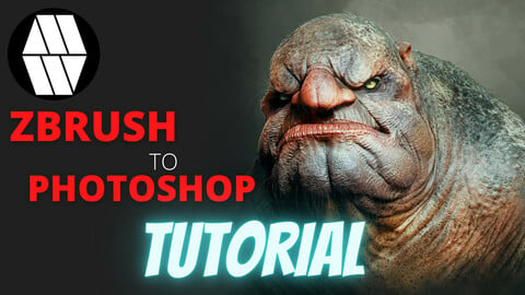 MLW_Creative - ZBRUSH to PHOTOSHOP FULL TUTORIAL