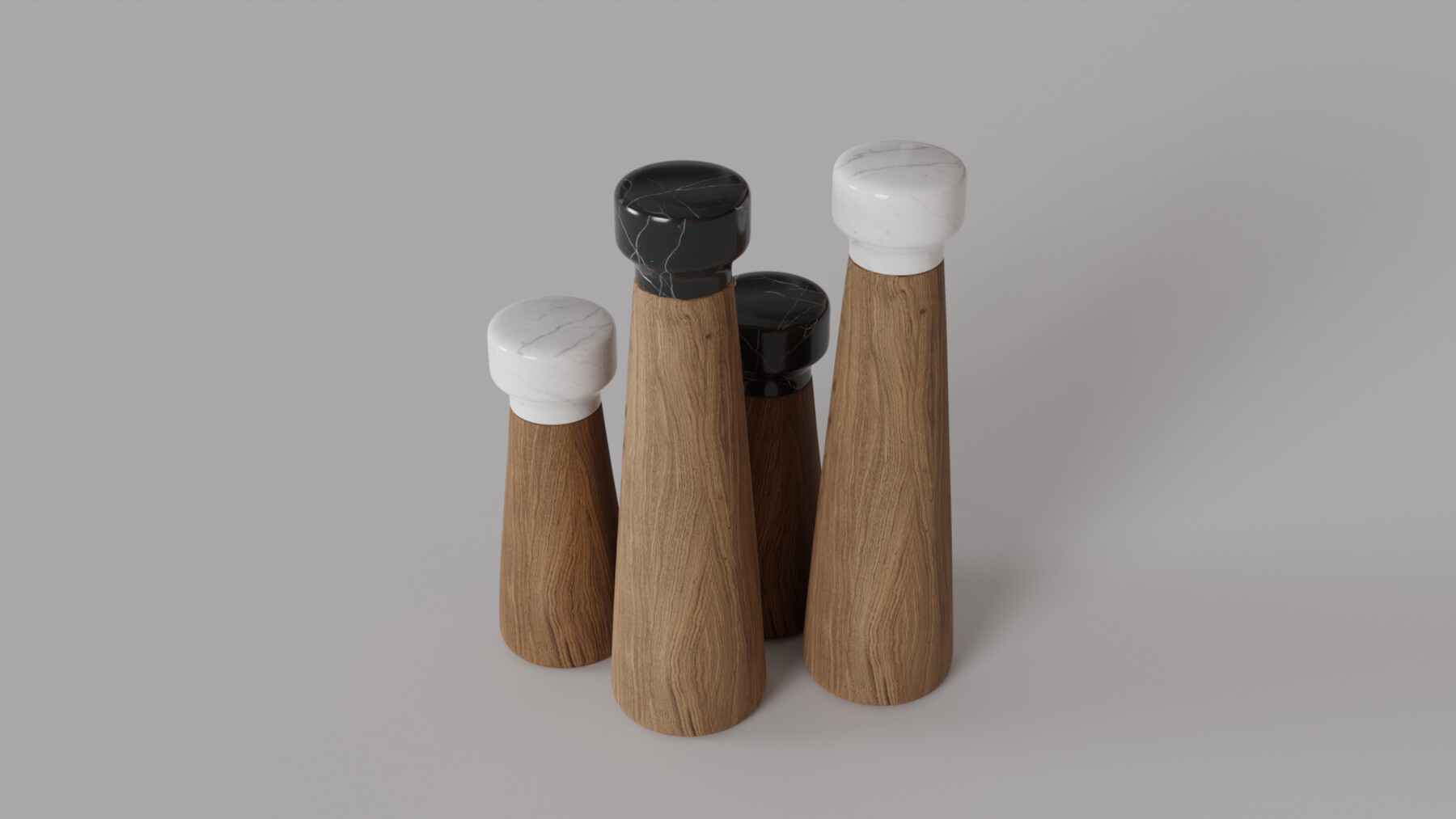 copenhagen salt & pepper mills