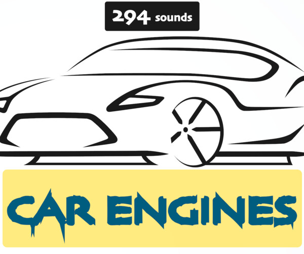 ArtStation Car Engines Sound Pack Vol. 1 Game Assets