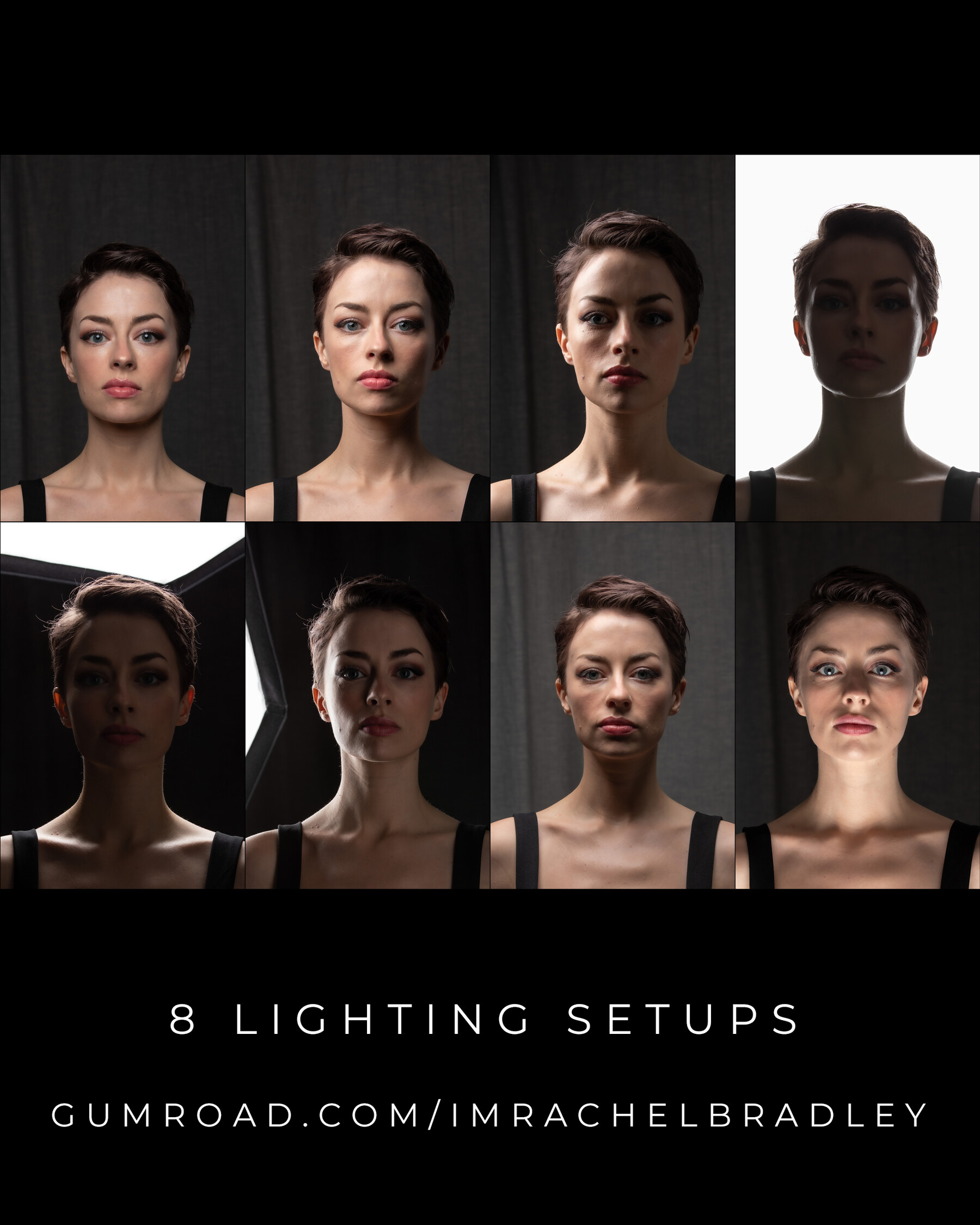 ArtStation Portrait Lighting Compendium Pose Reference for Artists