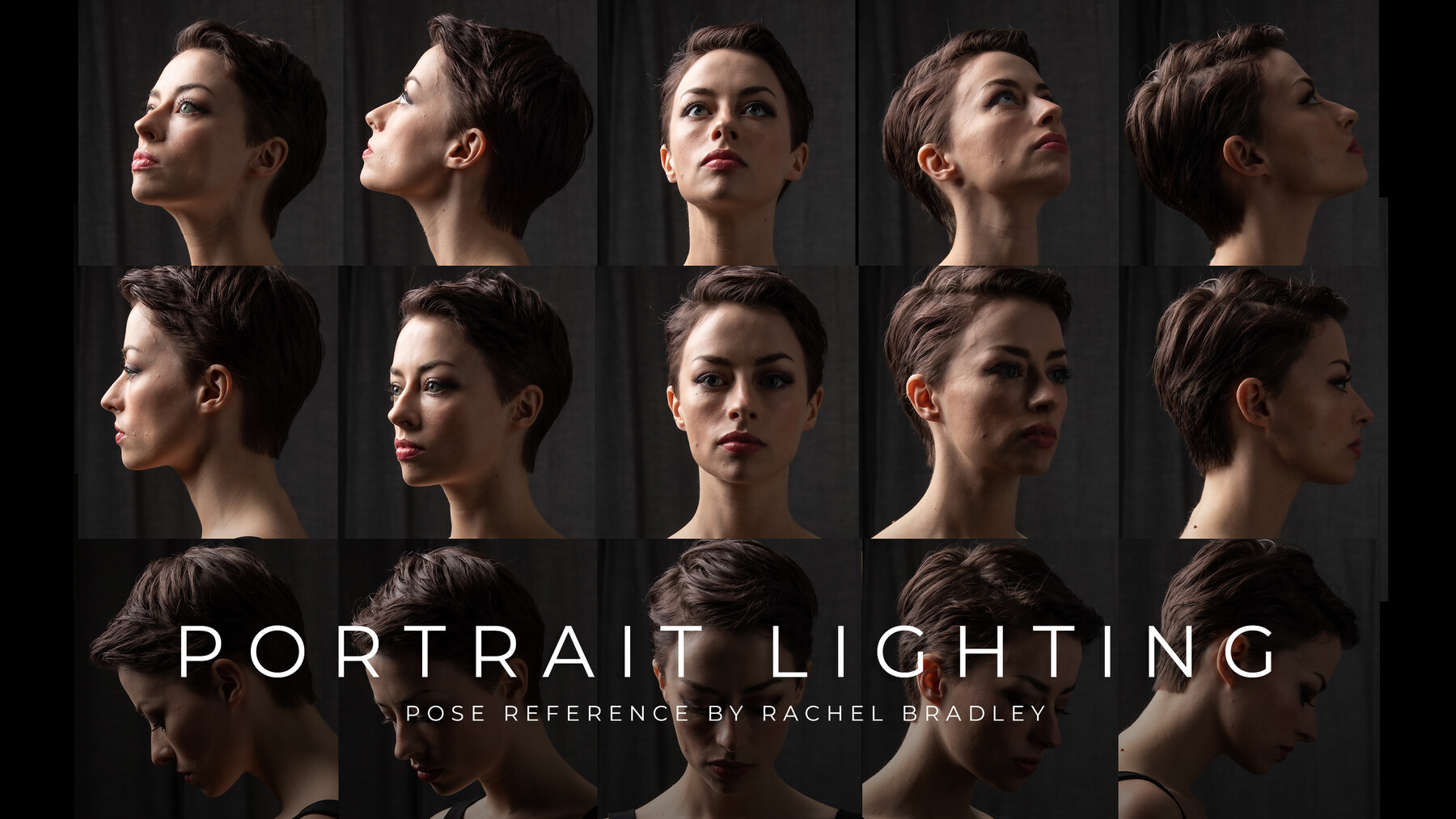ArtStation Portrait Lighting Compendium Pose Reference for Artists