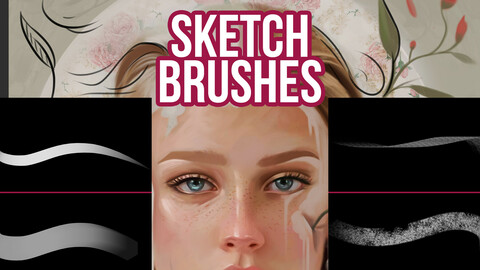 Sketch Brushes for Photoshop