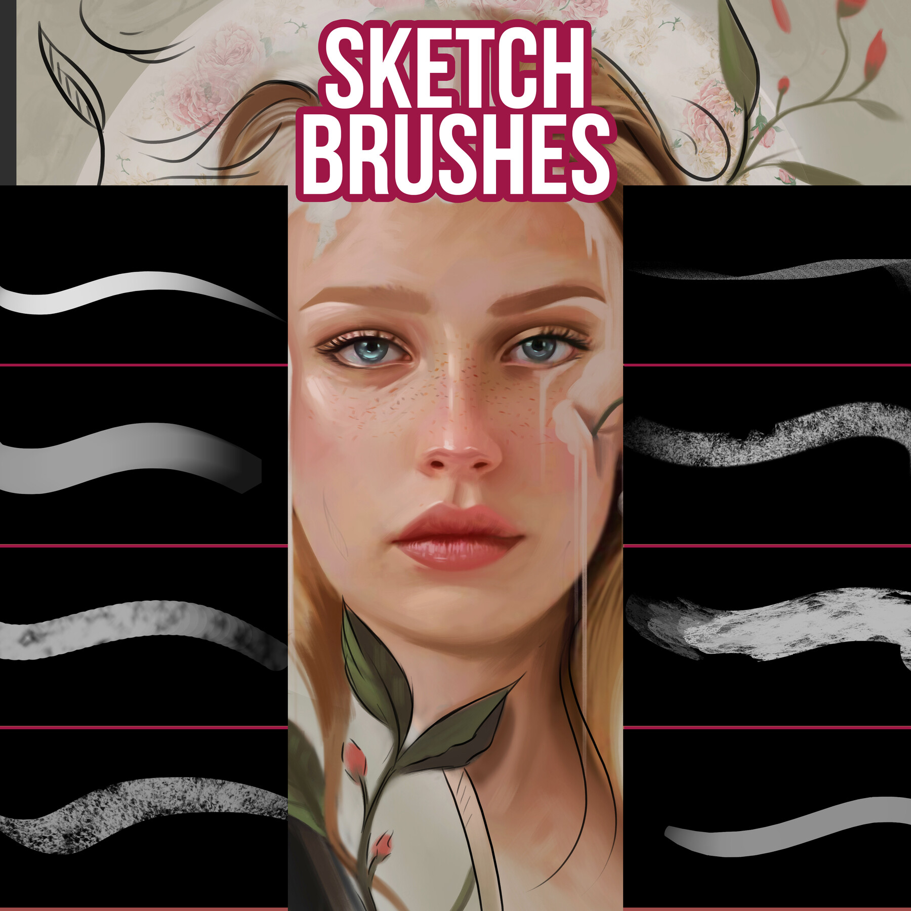 ArtStation - Sketch Brushes for Photoshop | Brushes