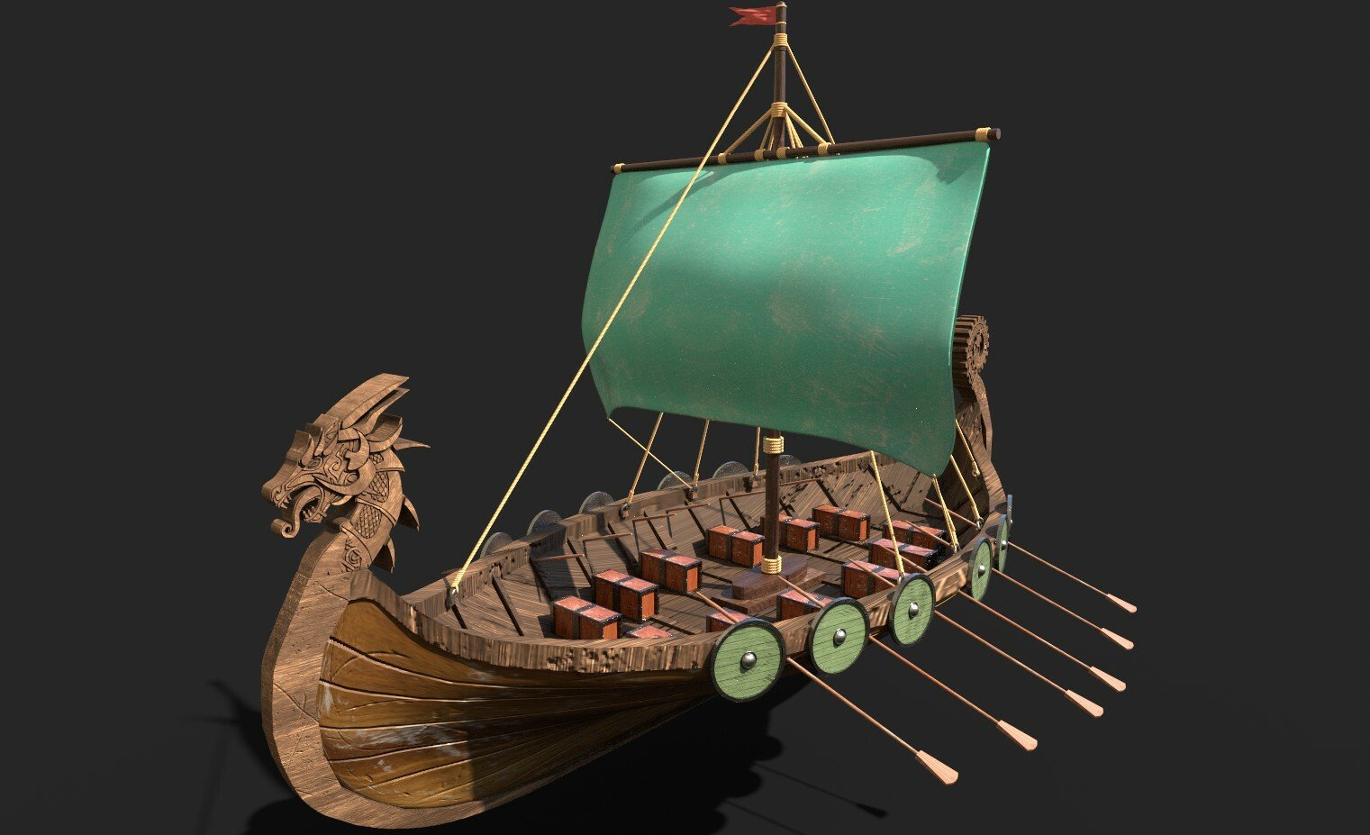 Artstation The Viking Warships And Tradeships Of The Late 38th Century ...