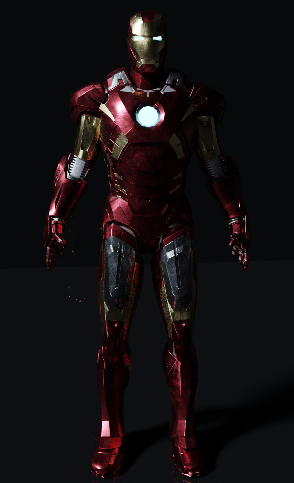 ArtStation - Iron Man MK-7 Armour from The Avengers 2012 - 3D Model ...