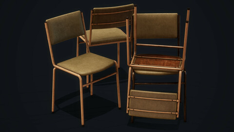 Old Chair - PBR Model