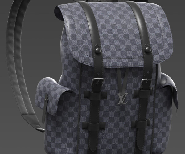 ArtStation - Backpack №2. Marvelous Designer / Clo 3D project +obj ...