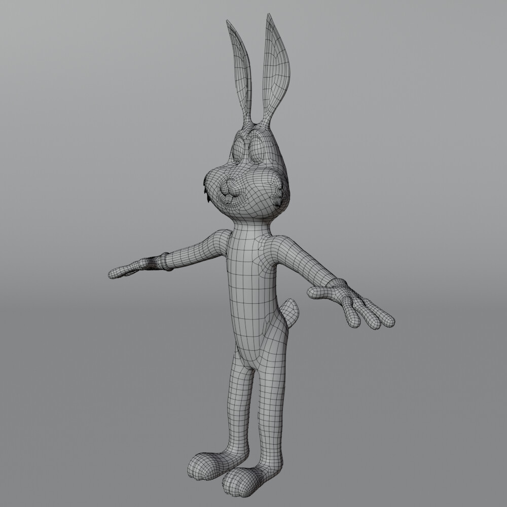 ArtStation - BUGS BUNNY FOR 3D PRINTING. | Resources