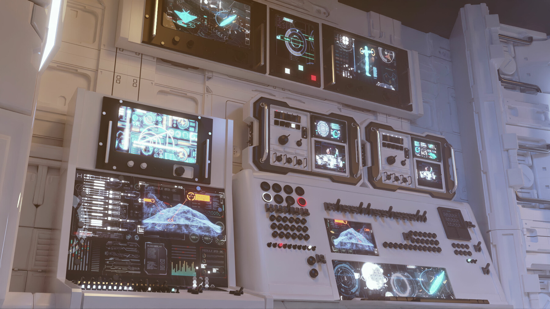Контроль фи. Контрол рум Альфа. Spaceship Control Room