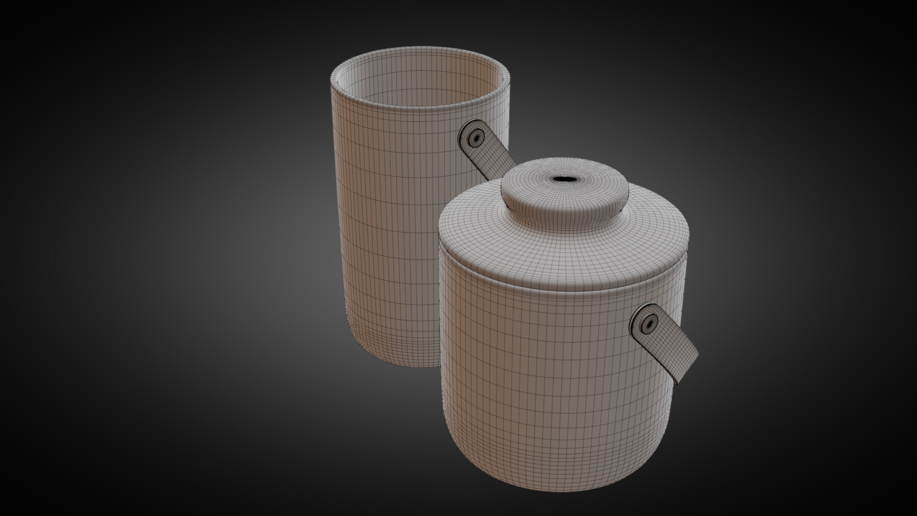 ArtStation Glacier Ice Bucket and Wine Cooler by Stelton Resources