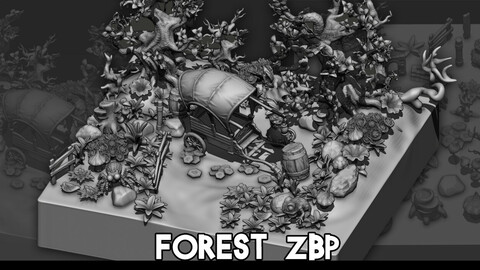 Forest Zbrush ZBP