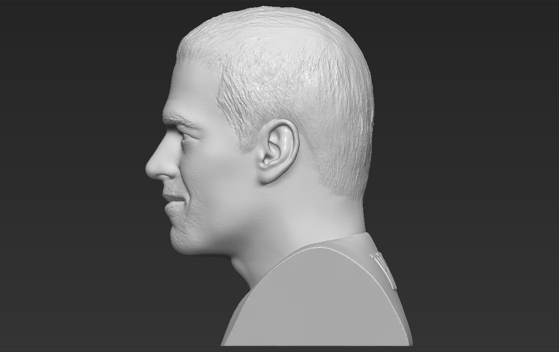 ArtStation - Tom Brady bust 3D printing ready stl obj formats | Resources