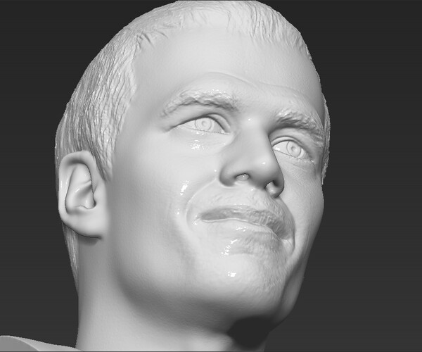 ArtStation - Tom Brady bust 3D printing ready stl obj formats | Resources