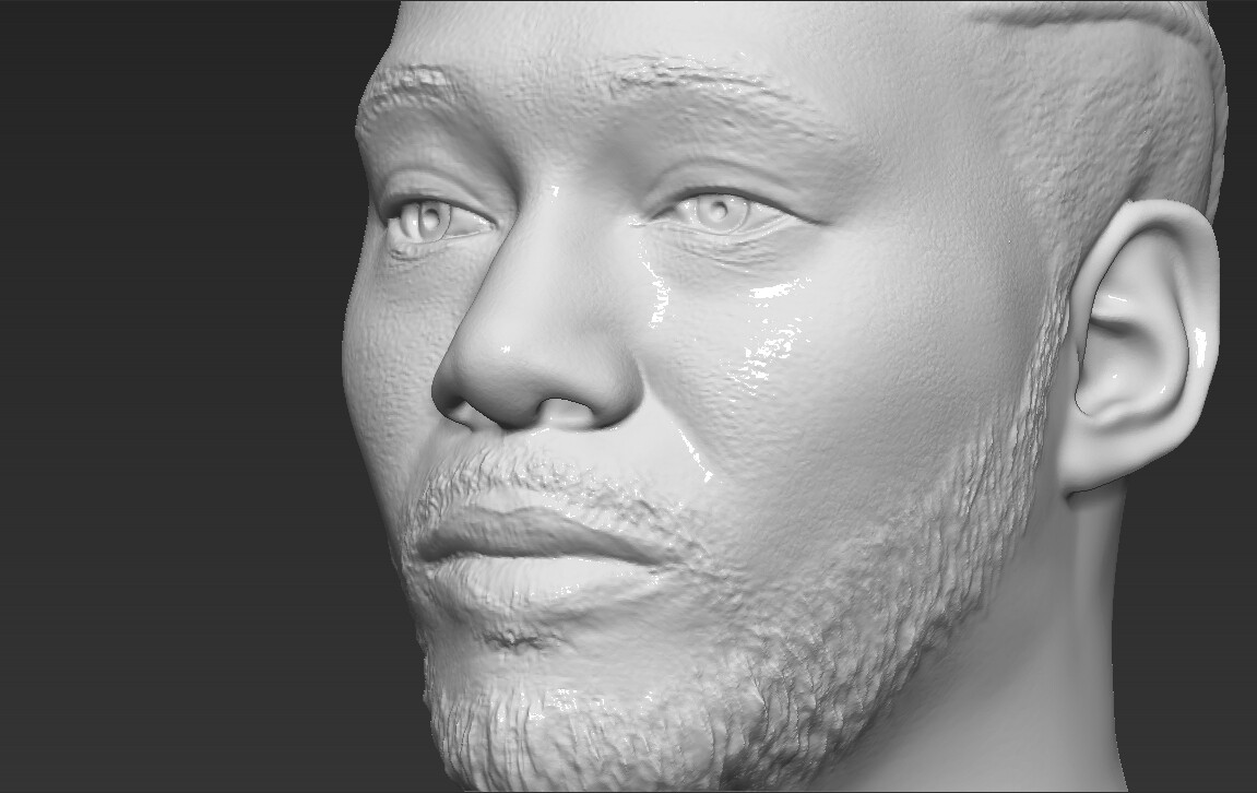 ArtStation - Kawhi Leonard bust 3D printing ready stl obj formats ...