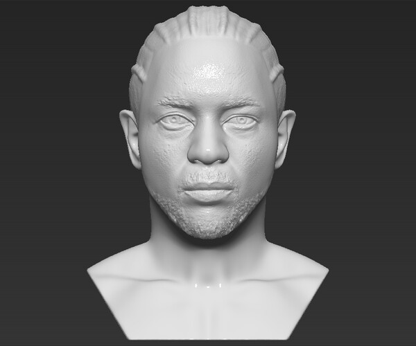 ArtStation - Kendrick Lamar 3D printing ready stl obj formats | Resources