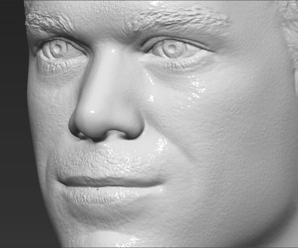 ArtStation - Dexter Morgan bust 3D printing ready stl obj formats ...