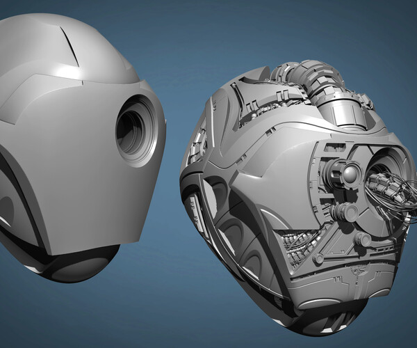 hard surface sculpting zbrush and photoshop