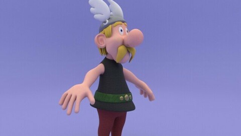 Asterix_Character__3DModel