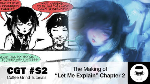 CGT #S2: Making of "Let Me Explain" Chapter 2 Webtoon Comic Series