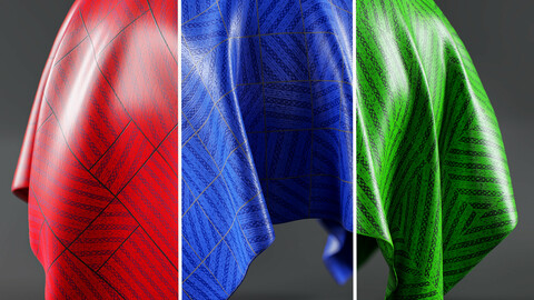 PBR - PLASTIC FABRIC PACK 01 - 4K MATERIAL