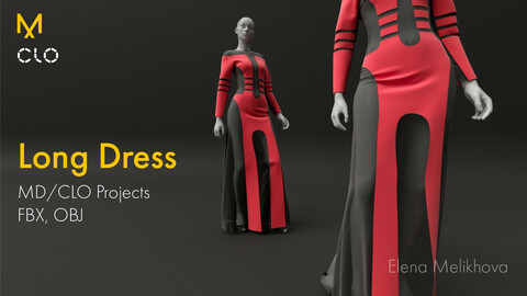 Long Modern Dress