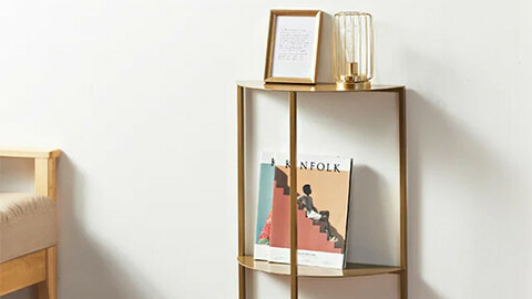 Plus Half Moon Shelf Medium