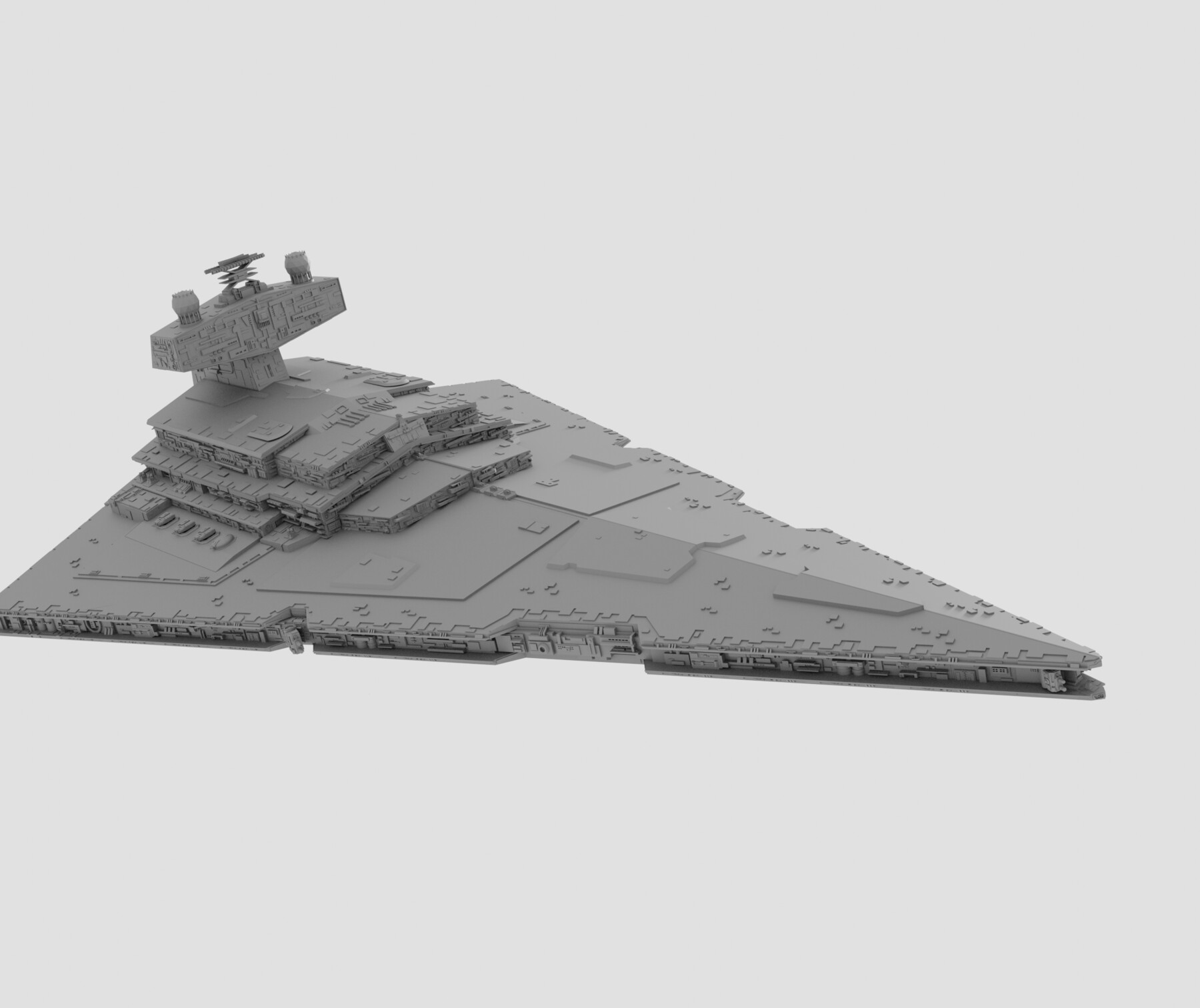 ArtStation - Imperial 1 Class Star Destroyer - Star Wars | Game Assets