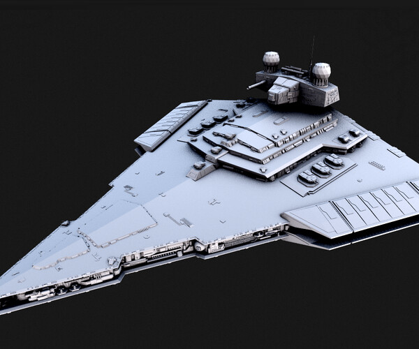 ArtStation - Victory 1 Class Star Destroyer - Star Wars | Game Assets