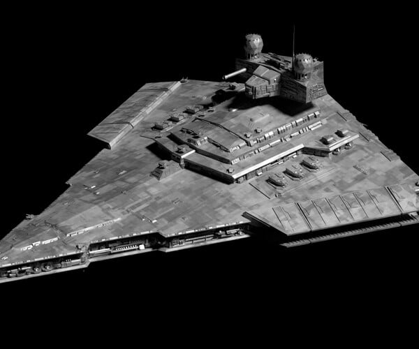 ArtStation - Victory 1 Class Star Destroyer - Star Wars | Game Assets